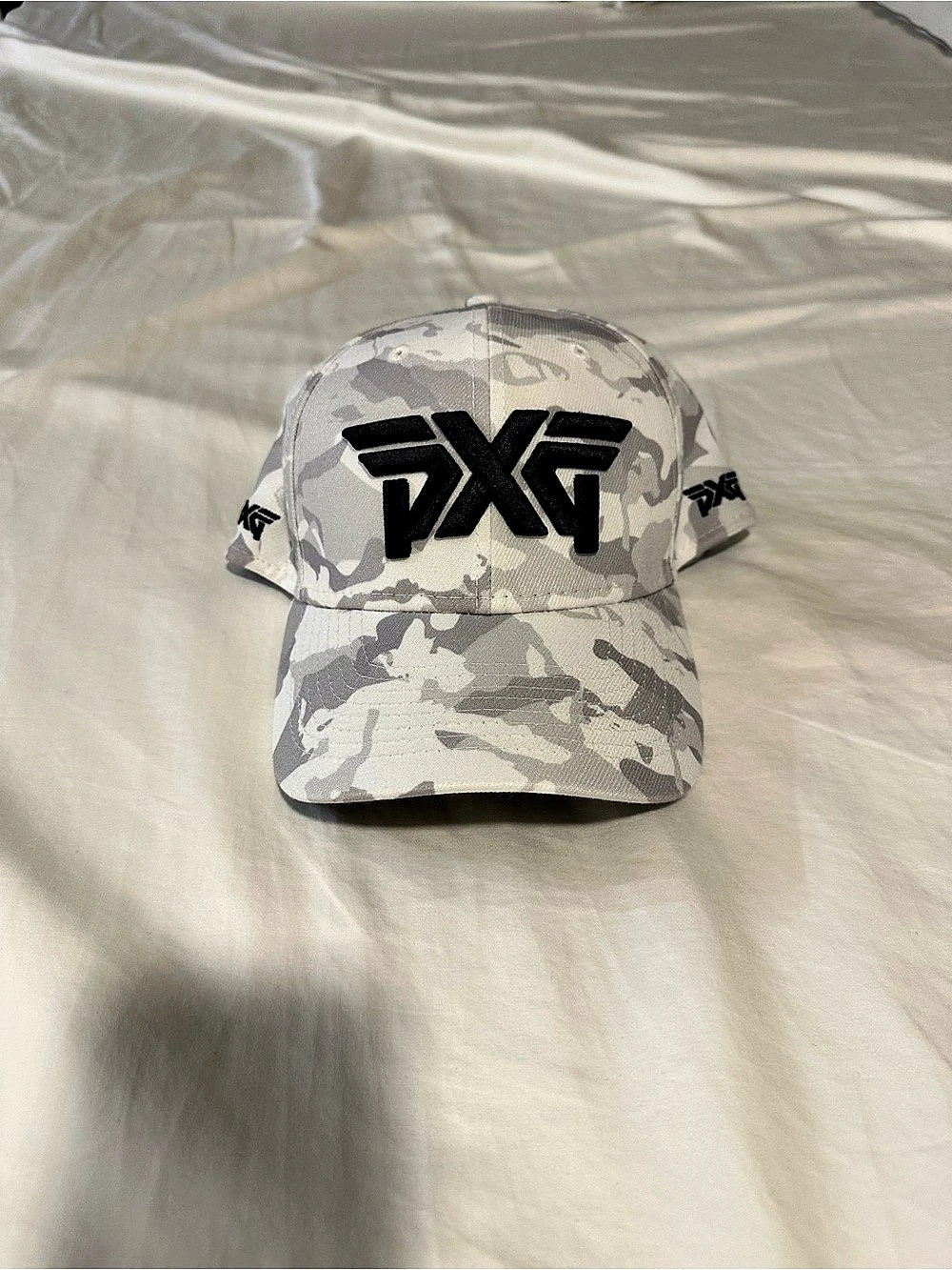 PXG Fairway Camo New Era 39THIRTY Cap Gray & Black